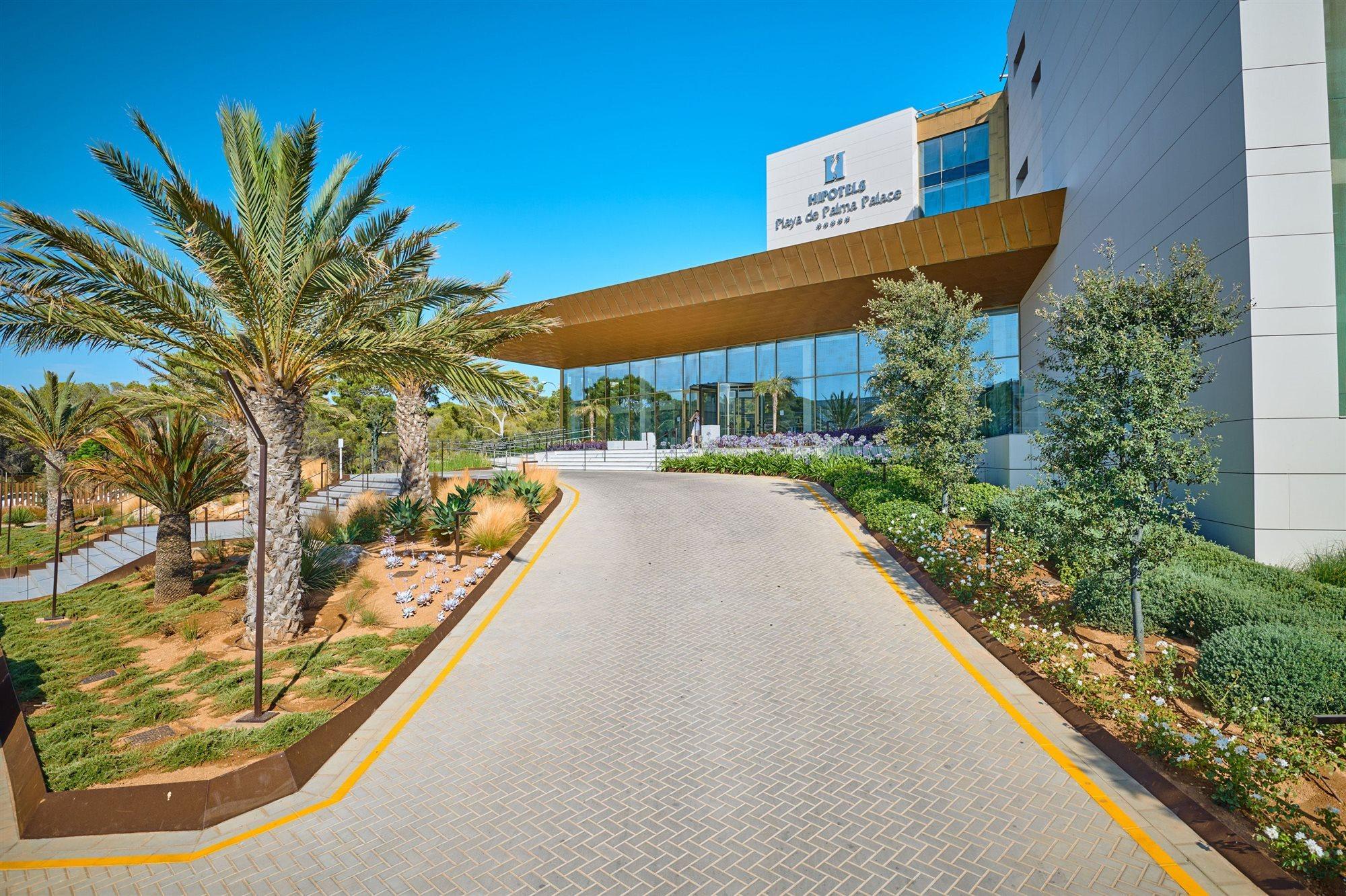 Hipotels Playa De Palma Palace&Spa (Adults Only) Εξωτερικό φωτογραφία Entrance of the hospital
