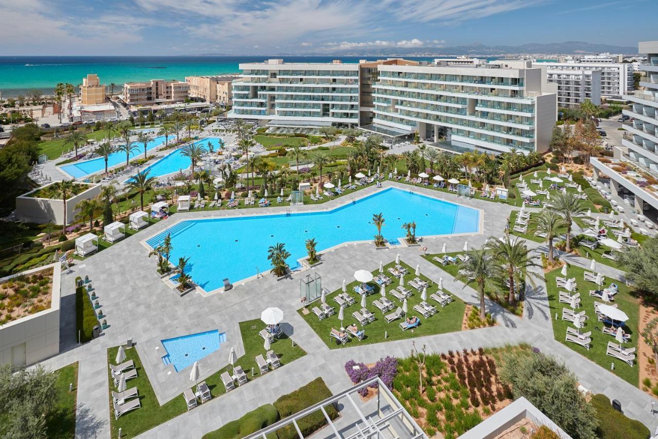 Hipotels Playa De Palma Palace&Spa (Adults Only) Εξωτερικό φωτογραφία Aerial view of the resort
