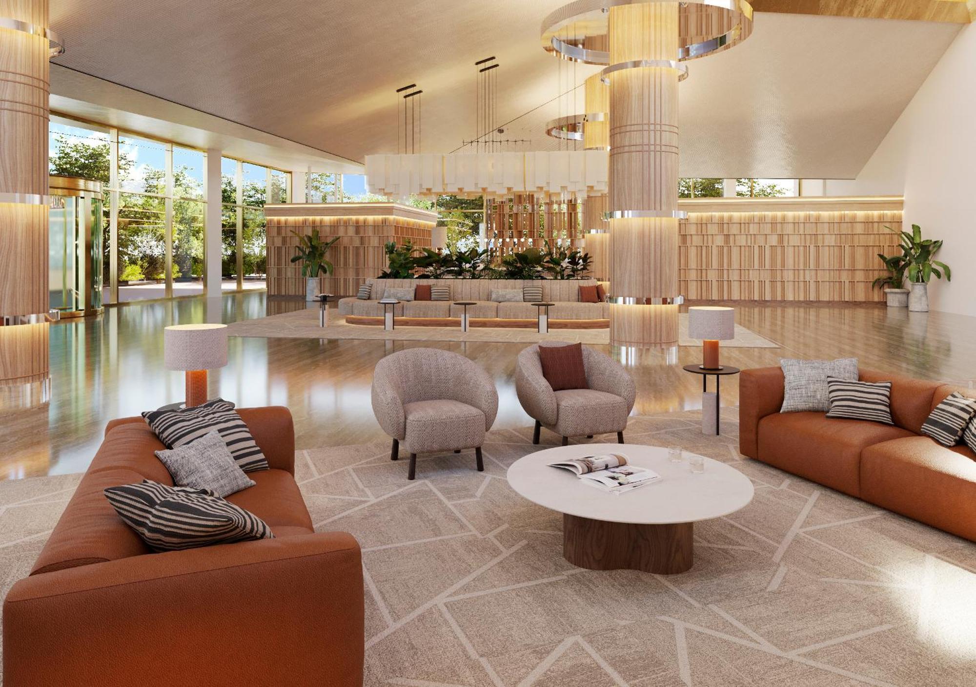 Hipotels Playa De Palma Palace&Spa (Adults Only) Εξωτερικό φωτογραφία The lobby of the hotel